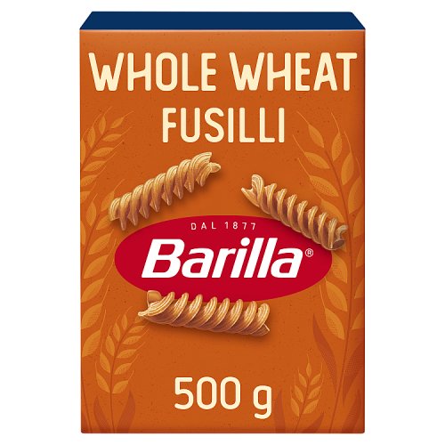 Barilla Integrale Fusilli 500g pack shot