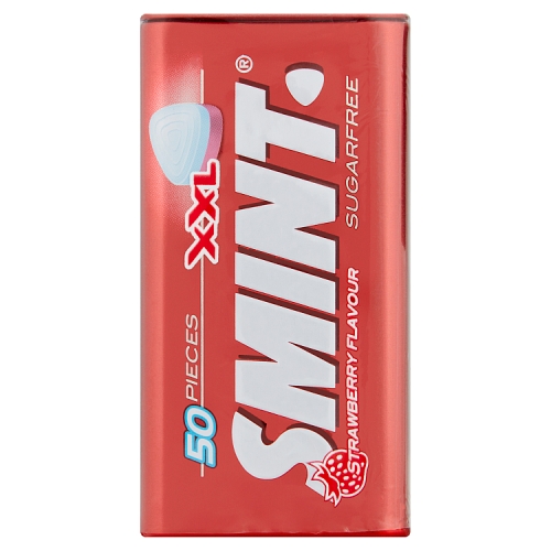 Smint XXL Strawberry Tin 50s 35g pack shot