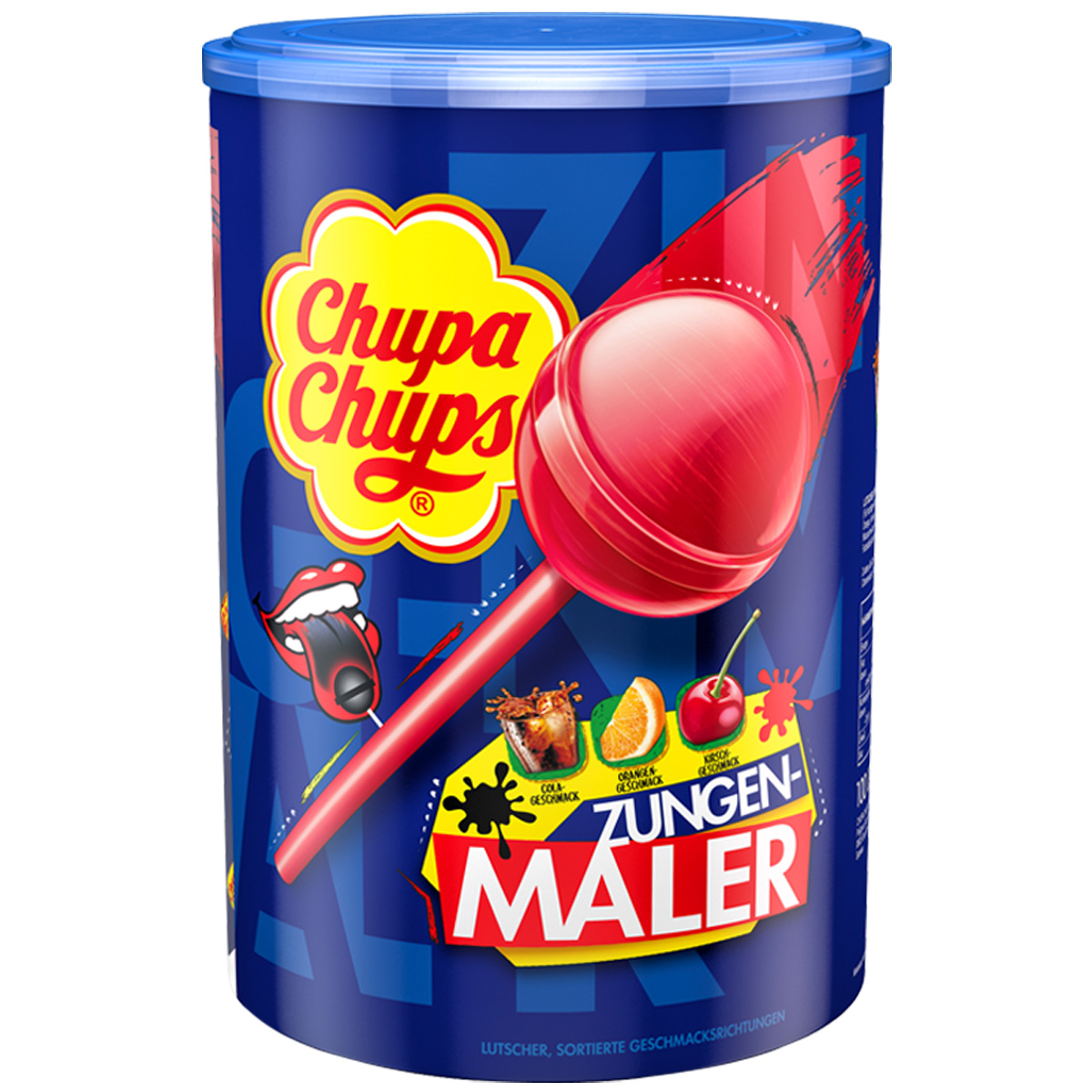 Chupa Chups Zungenmaler 100Er 1200g pack shot