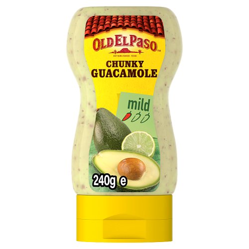 Old El Paso Squeezies Guacamole 240g pack shot
