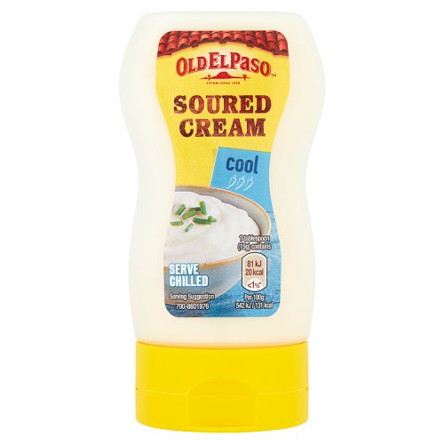 Old El Paso Squeezies Sour Cream 230g pack shot