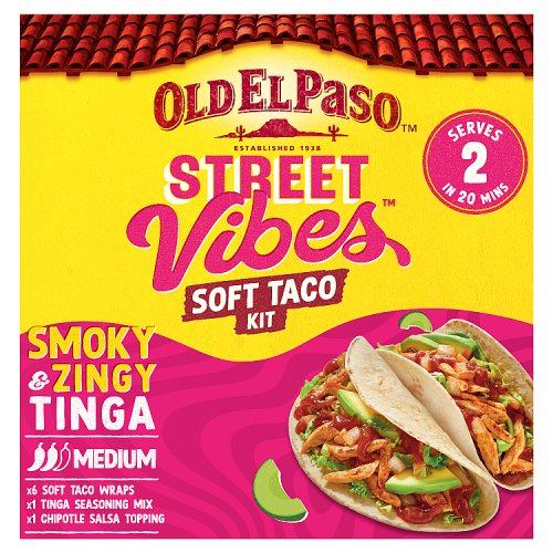 Old El Paso Street Vibes Tinga Kit 6x255g pack shot