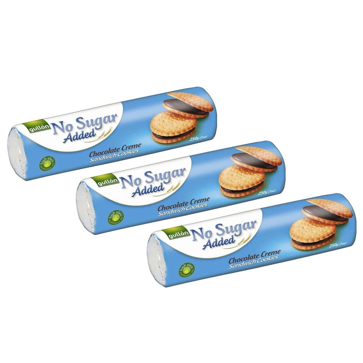 Gullon Sugar Free Sandwich Biscuits 250g pack shot