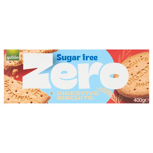 Gullon Zero Sugar Free Digestive Biscuits 400g pack shot