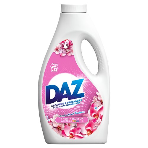 Daz Laundry Liquid 47 Wash Cherry Blossom pack shot