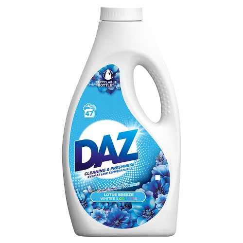 Daz Laundry Liquid 47 Wash Lotus Breeze pack shot