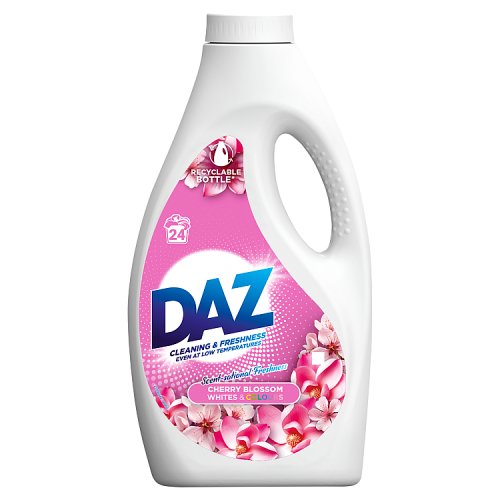 Daz Laundry Liquid 24 Wash Cherry Blossom pack shot
