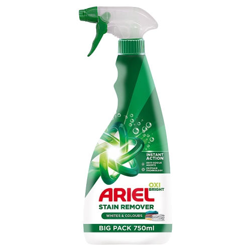 Ariel Stain Remover Trigger Gold 750ml pack shot