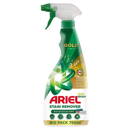Ariel Stain Remover Trigger Diamond 750ml pack shot