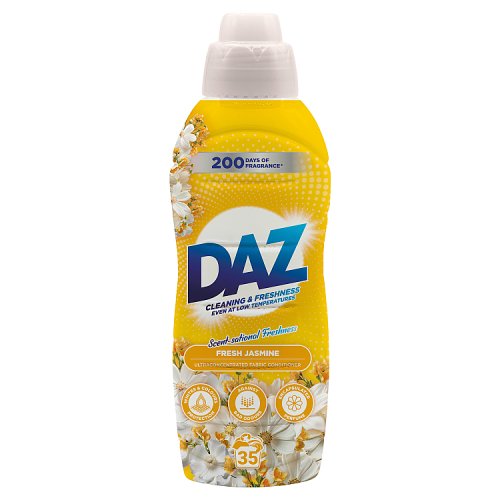 Daz Fresh Jasmine Fabric Conditioner 35w pack shot