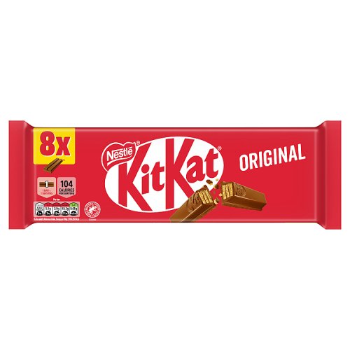 KitKat 2 Finger Original (8 x 20.7g) pack shot