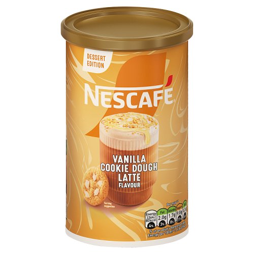 Nescafe Vanilla Cookie Dough Latte 260g pack shot