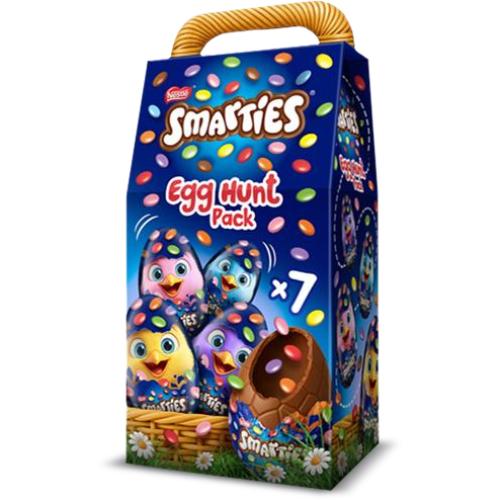 Smarties Egg Hunt 122.5g pack shot
