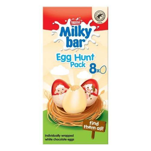Milkybar Egg Hunt 120g pack shot