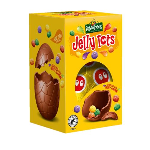 Rowntrees Jelly Tots Small Easter Egg 93g pack shot