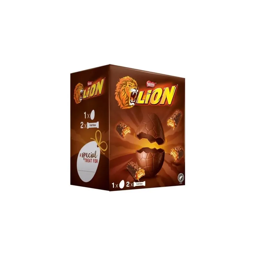 Lion Bar Large Easter Egg 170g pack shot