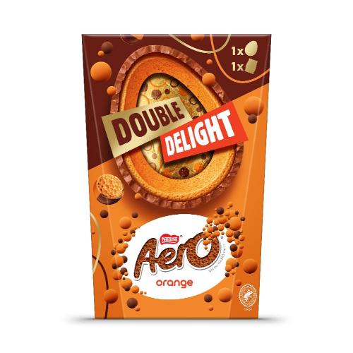 Aero Double Delight Orange Premium Egg 310g pack shot