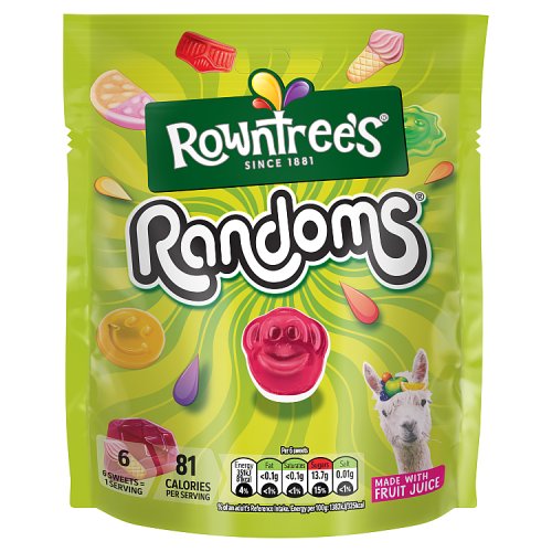 Rowntrees Randoms Pouch 150g pack shot