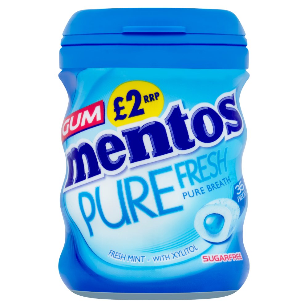 Mentos Gum Pure Fresh Freshmint 70g PMP pack shot