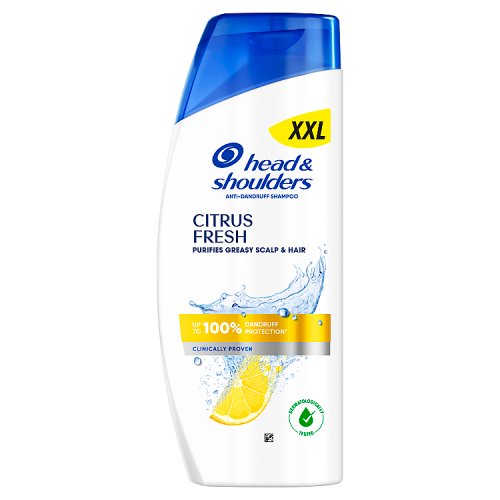 Head & Shoulders Shampoo 750ml Citrus pack shot