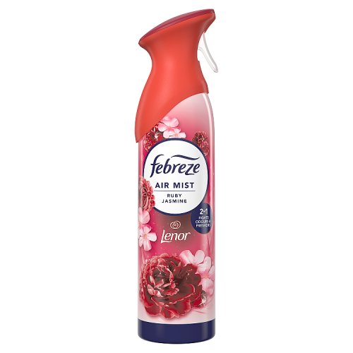 Febreze Air Freshener Spray Ruby Jasmine 185ml pack shot