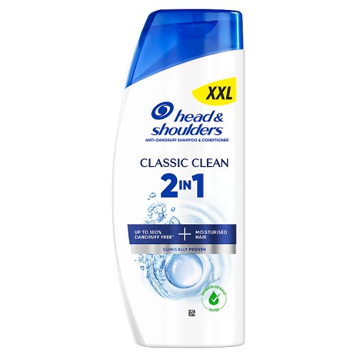 Head & Shoulders 2in1 625ml Classic Clean pack shot