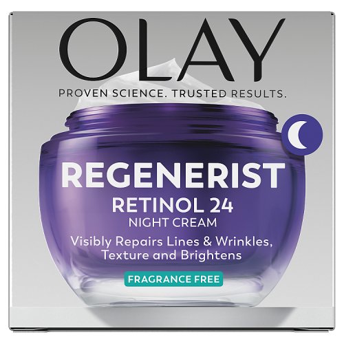 Olay Retinol 24 Night Cream 50ml pack shot