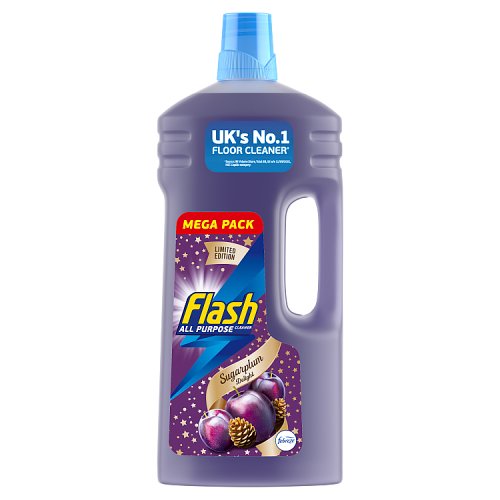 Flash Liquid All Purpose Cleaner Sugar Plum (Xmas) 1.5Ltr pack shot