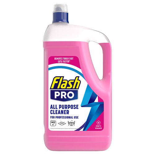 Flash Professional 5Ltr All Purpose Cleaner Cherry Blossom pack shot