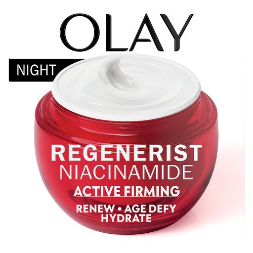 Olay Regenerist Night Cream Niacinamide 50ml pack shot