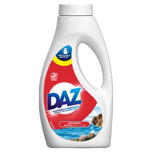Daz Laundry Liquid 20 Wash PMP £3.79 pack shot