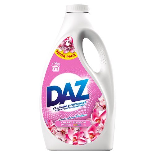Daz Laundry Liquid 71 Wash Cherry Blossom pack shot
