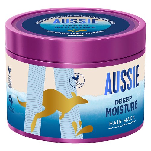 Aussie Hair Mask Deeep Moisture 300ml pack shot