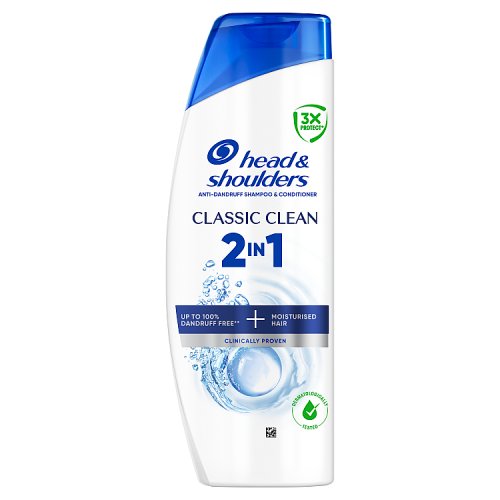 Head & Shoulders 2in1 250ml Classic Clean pack shot