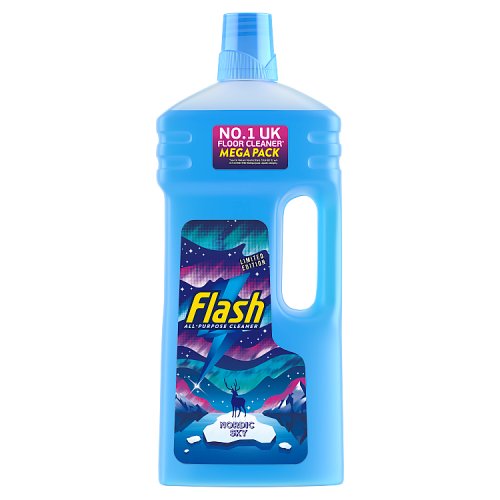 Flash All Purpose Liquid Nordic Sky 1.5Ltr pack shot