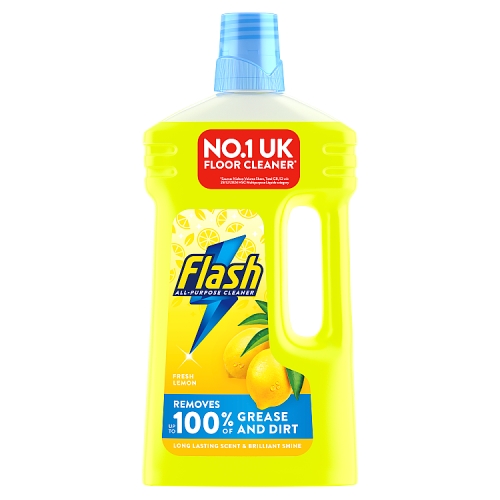 Flash All Purpose Liquid 1Ltr Lemon pack shot
