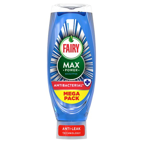Fairy Max Power 730ml Anti Bacterial Eucalyptus pack shot