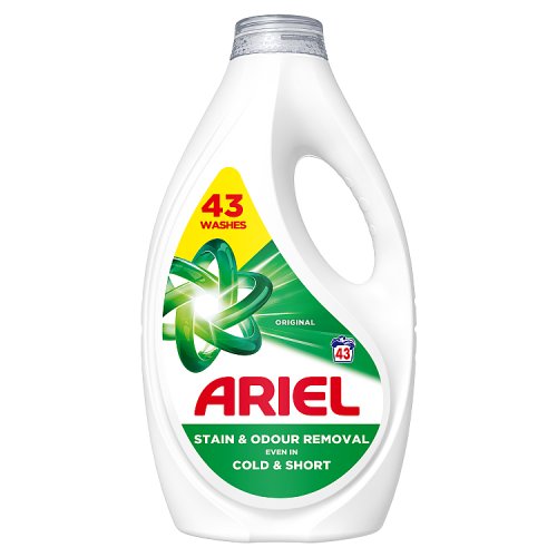 Ariel Liquid 43 Wash Original pack shot