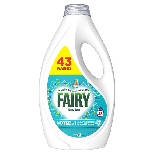 Fairy Non Bio Liquid 43w for Sensitive Skin 1.333L pack shot