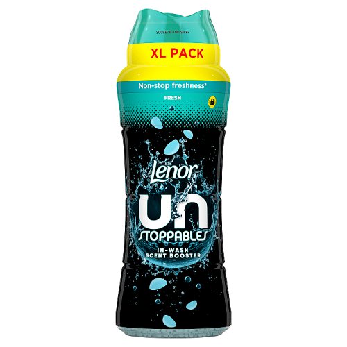 Lenor Beads 495gm Unstoppable Fresh pack shot