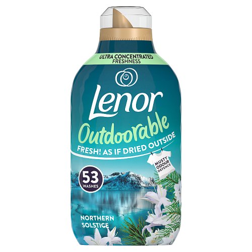 Lenor Fabric Conditioner Outdoorable Northern Solstice 53s 742ml pack shot