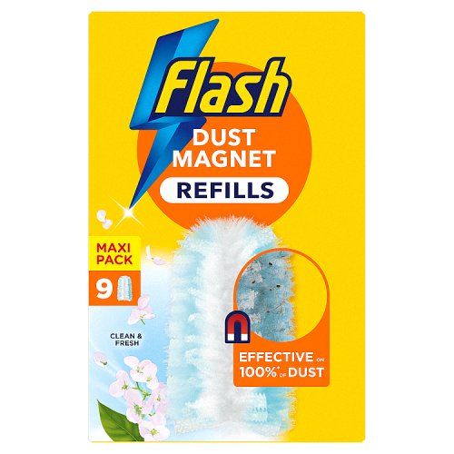 Flash Duster Refills 9ct Clean and Fresh pack shot
