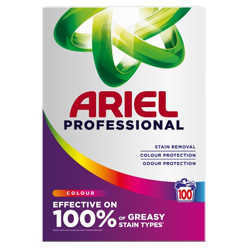 Ariel Professional Colour Laundry Powder 5.5KG 100 Wash pack shot