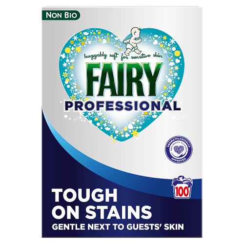 Fairy Professional Non-Bio Laundry Powder 5.5KG 100 Wash pack shot
