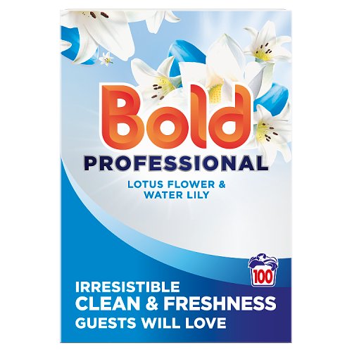 Bold Professional Lotus Flower & Water Lily Laundry Powder 5.5KG 100 Wash pack shot