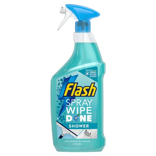 Flash Spray Wipe Done Shower Alpine Fresh 800ml pack shot