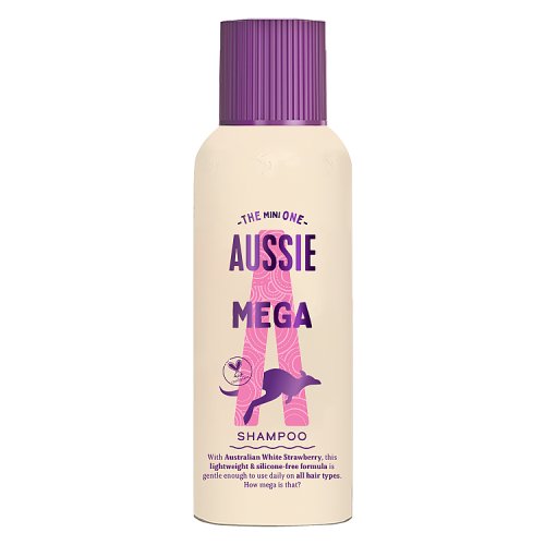 Aussie Shampoo Mega Travel 100ml pack shot