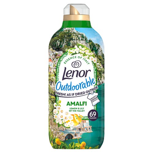 Lenor Fabric Conditioner Outdoorables Amalfi 966ml pack shot