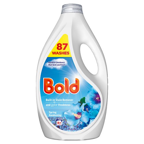 Bold 2In1 Washing Liquid Spring Awakening 87 Wash 2.69Ltr pack shot