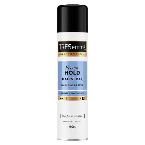 TRESemme Freeze Hold Hair Spray 400ml pack shot